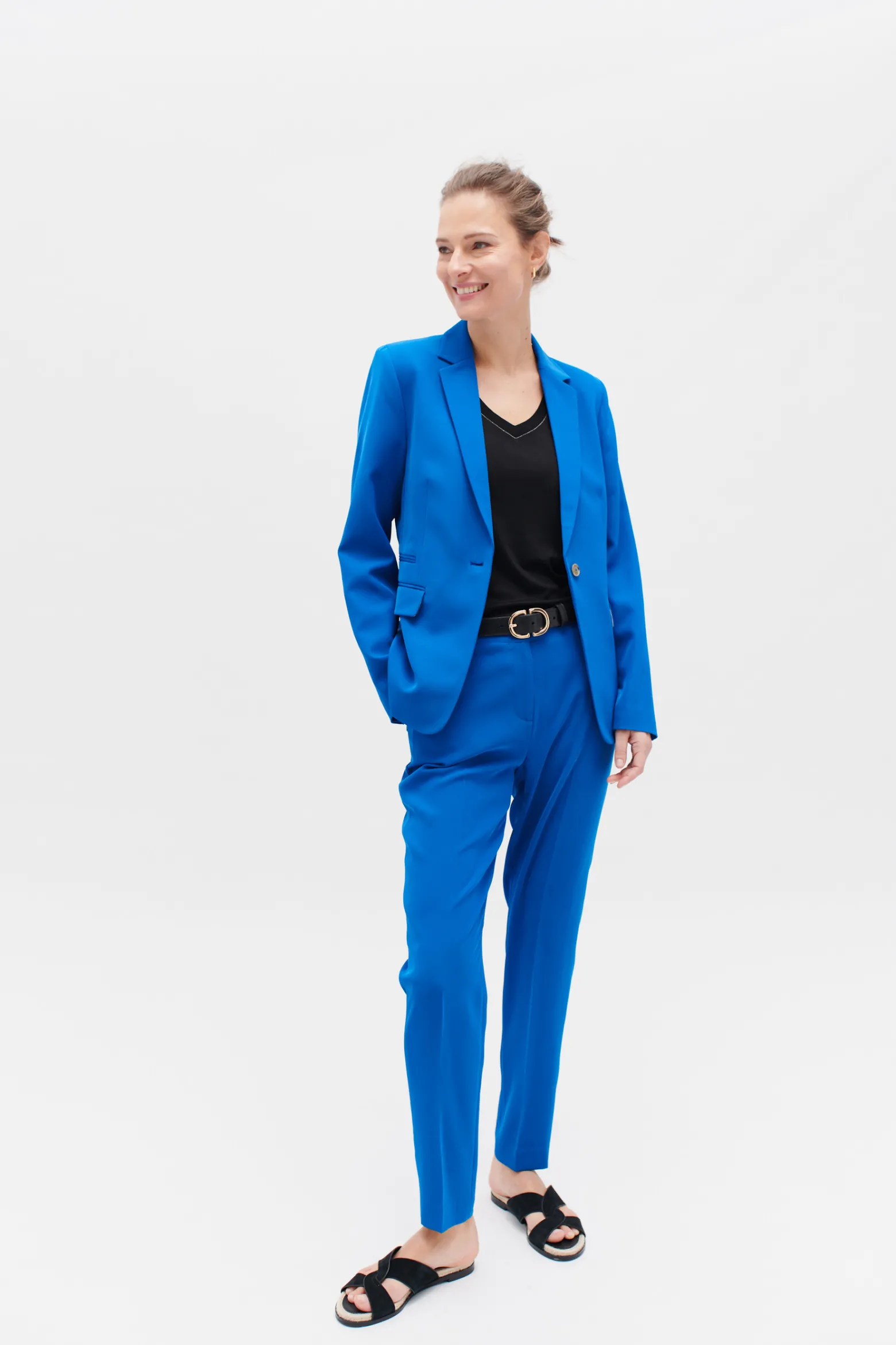 Blazer Antea B Bleu Electrique Femme*CAROLL Hot