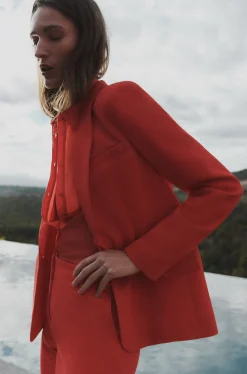 Blazer Janis Structure Et Colore Femme*CAROLL New