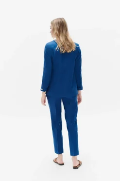 Blazer Randine Bleu Femme*CAROLL New