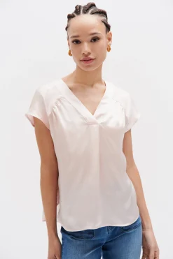 Blouse 100% Soie Tatiana Femme*CAROLL Fashion