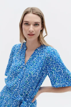 Blouse Carla1 Bleu Marine Femme*CAROLL Cheap