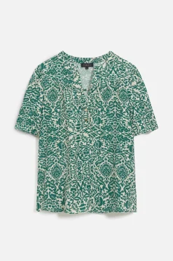 Blouse Clea Bleu Turquoise Femme*CAROLL Cheap
