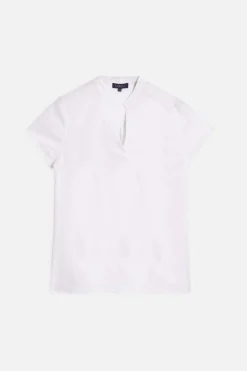 Blouse Kat 100% Lin Blanc Femme*CAROLL Flash Sale
