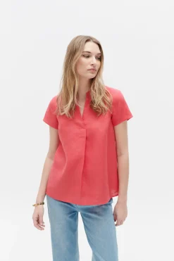 Blouse Kat 100% Lin Femme*CAROLL Sale