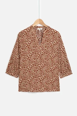 Blouse Samson A Motif Femme*CAROLL Sale