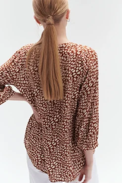 Blouse Samson A Motif Femme*CAROLL Sale