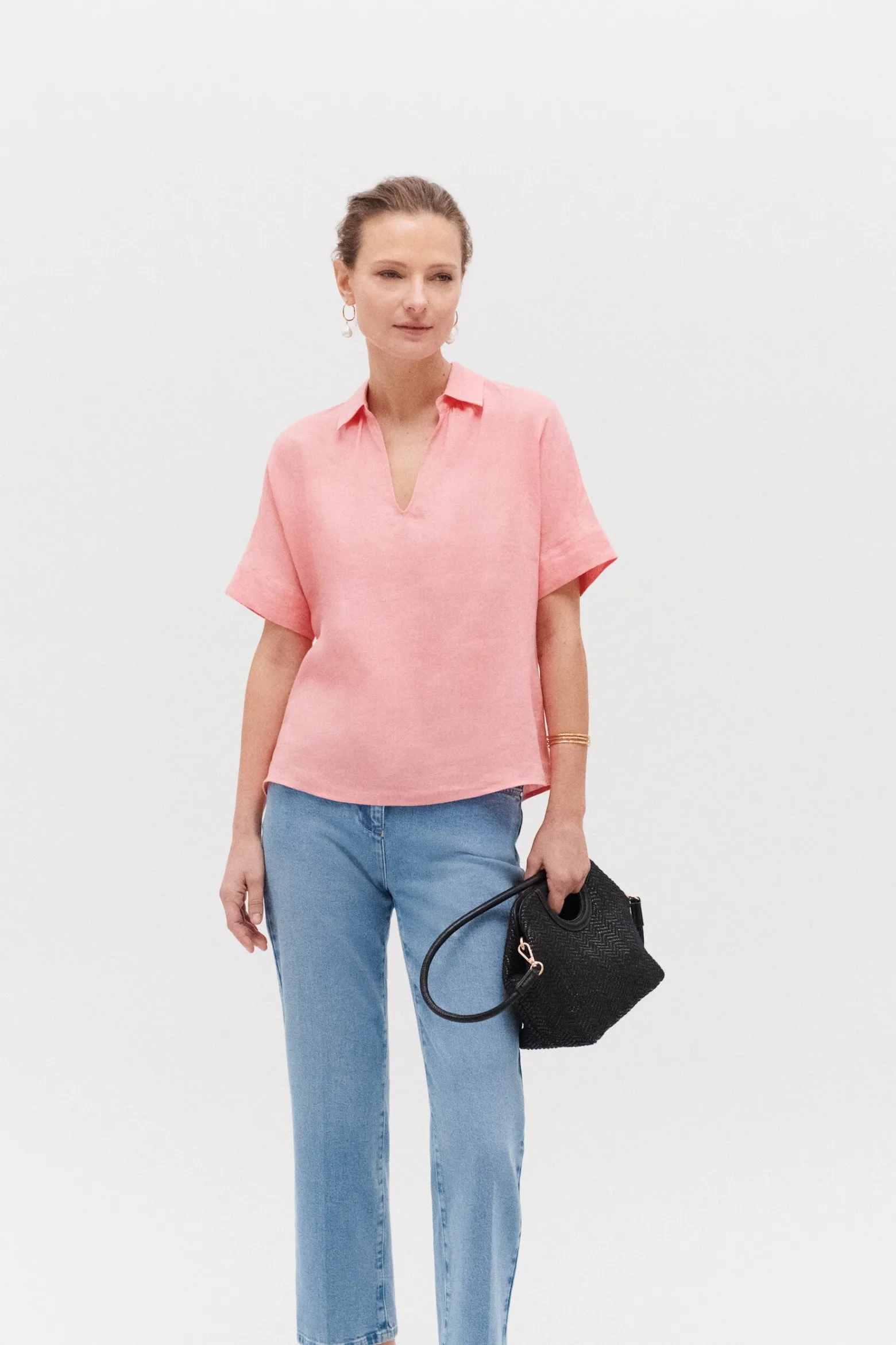 Blouse Sonia 100% Lin Femme*CAROLL Best