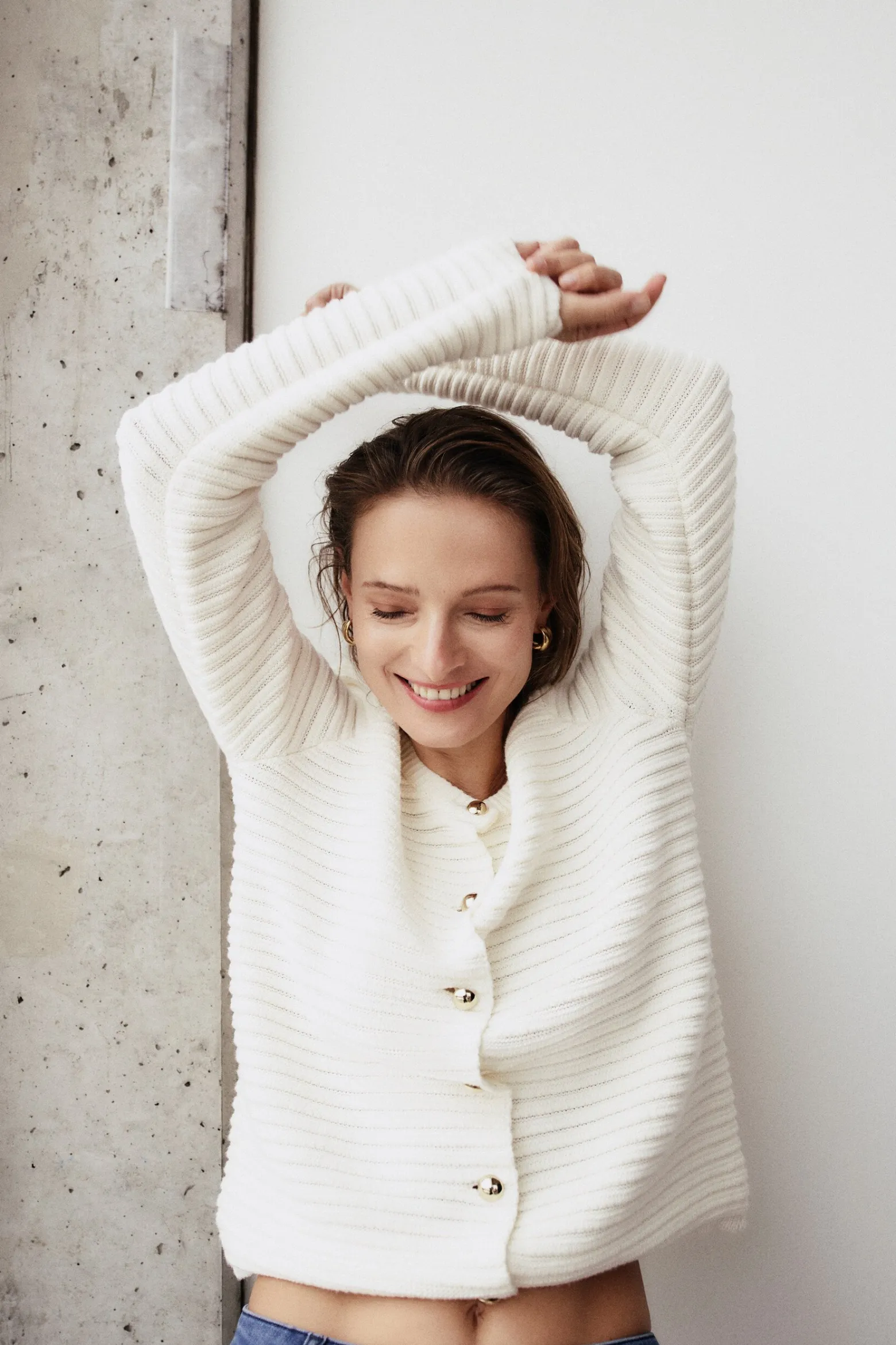 Cardigan Cecilia A Boutons Dores Femme*CAROLL Discount