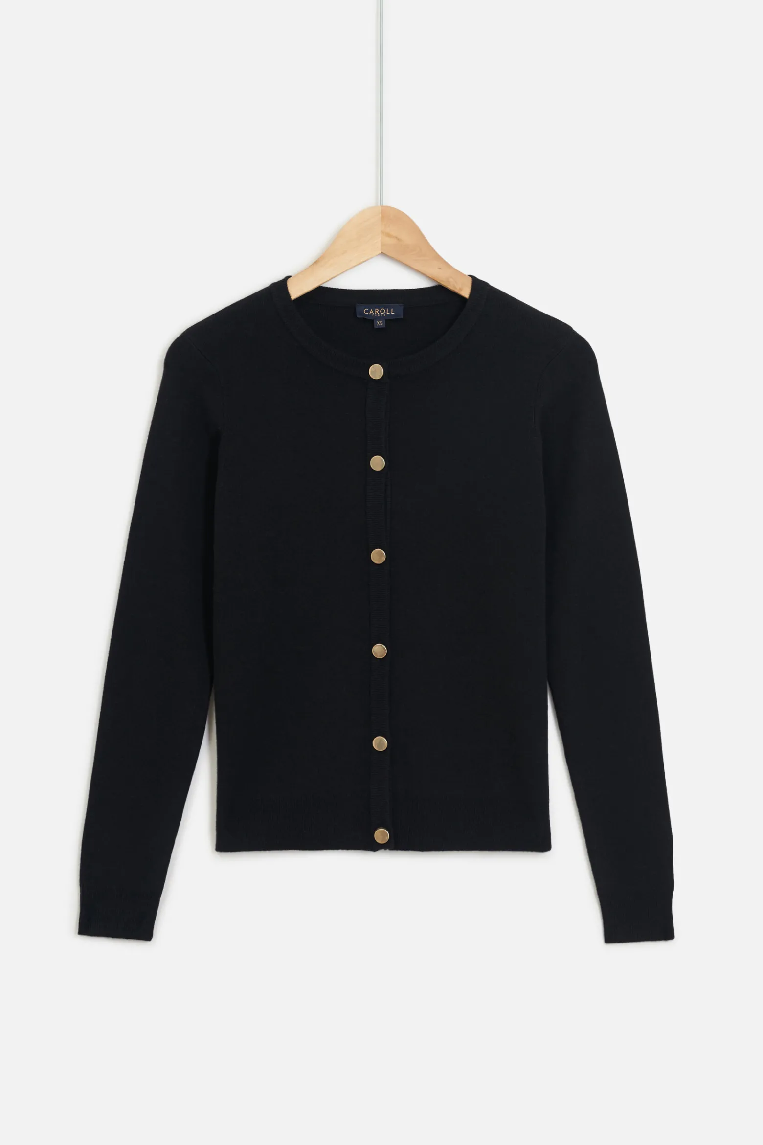 Cardigan Harold Noir Femme*CAROLL Clearance