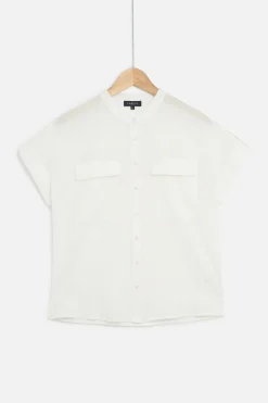 Chemise Allan Ivoire Femme*CAROLL Flash Sale