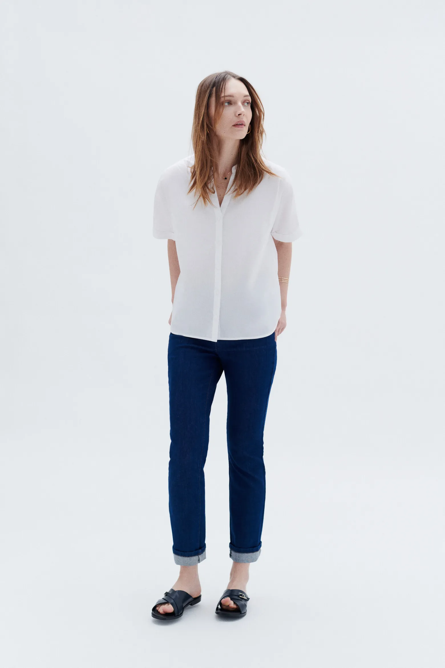 Chemise Cado2 Blanc Femme*CAROLL Outlet