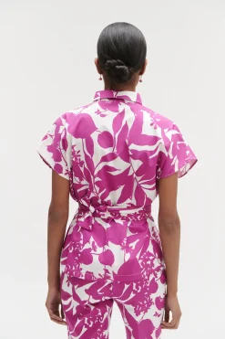 Chemise Carmen Fleurie Femme*CAROLL Flash Sale