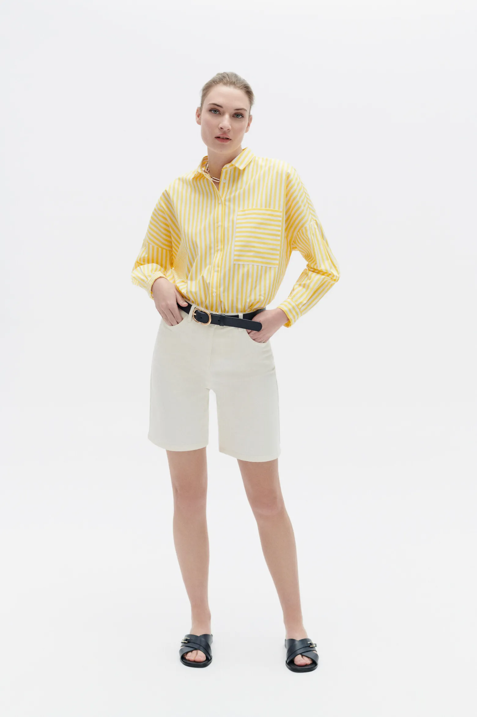 Chemise Claudine Jaune Femme*CAROLL Store