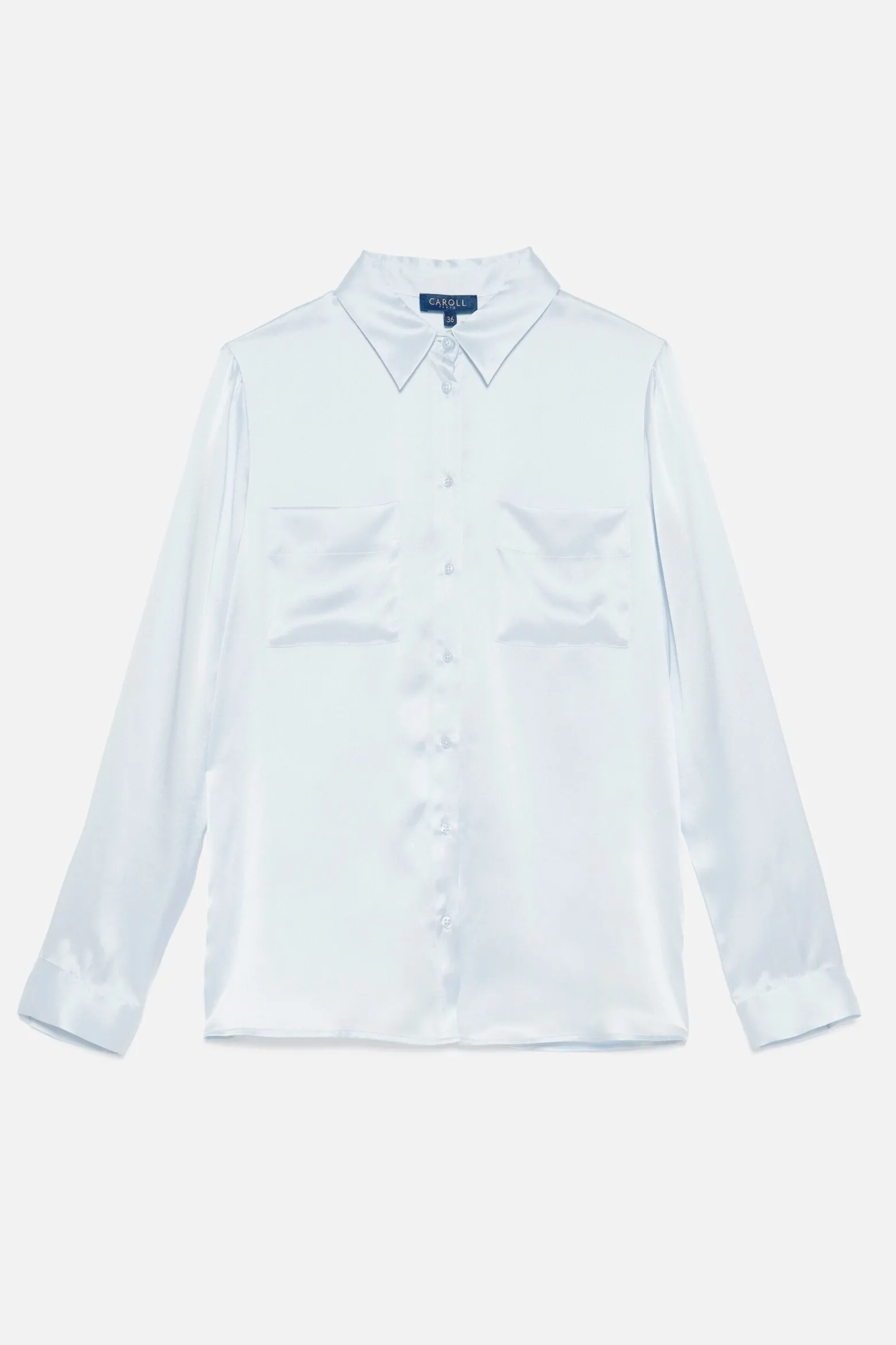 Chemise Jeanne B En Soie Femme*CAROLL Hot