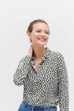 Chemise Matilda Vert Kaki Femme*CAROLL Cheap