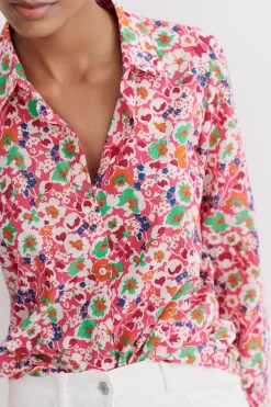Chemisier Jessica Fleurs Femme*CAROLL Fashion