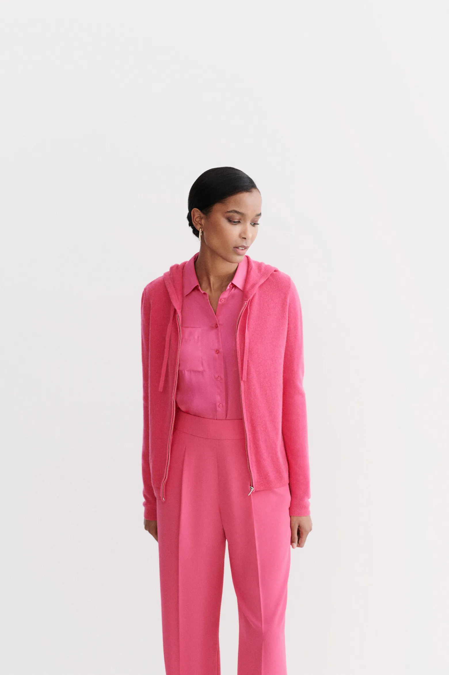 Gilet Basile B Rose Fushia Femme*CAROLL New