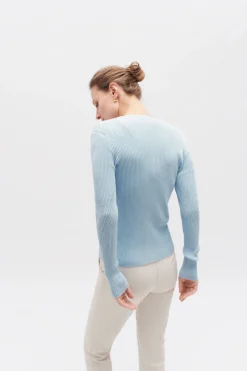 Gilet Jules Bleu Ciel Femme*CAROLL Store