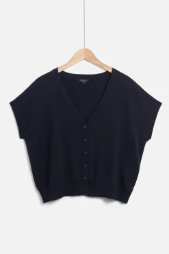 Gilet Lexie Bleu Marine Femme*CAROLL Shop