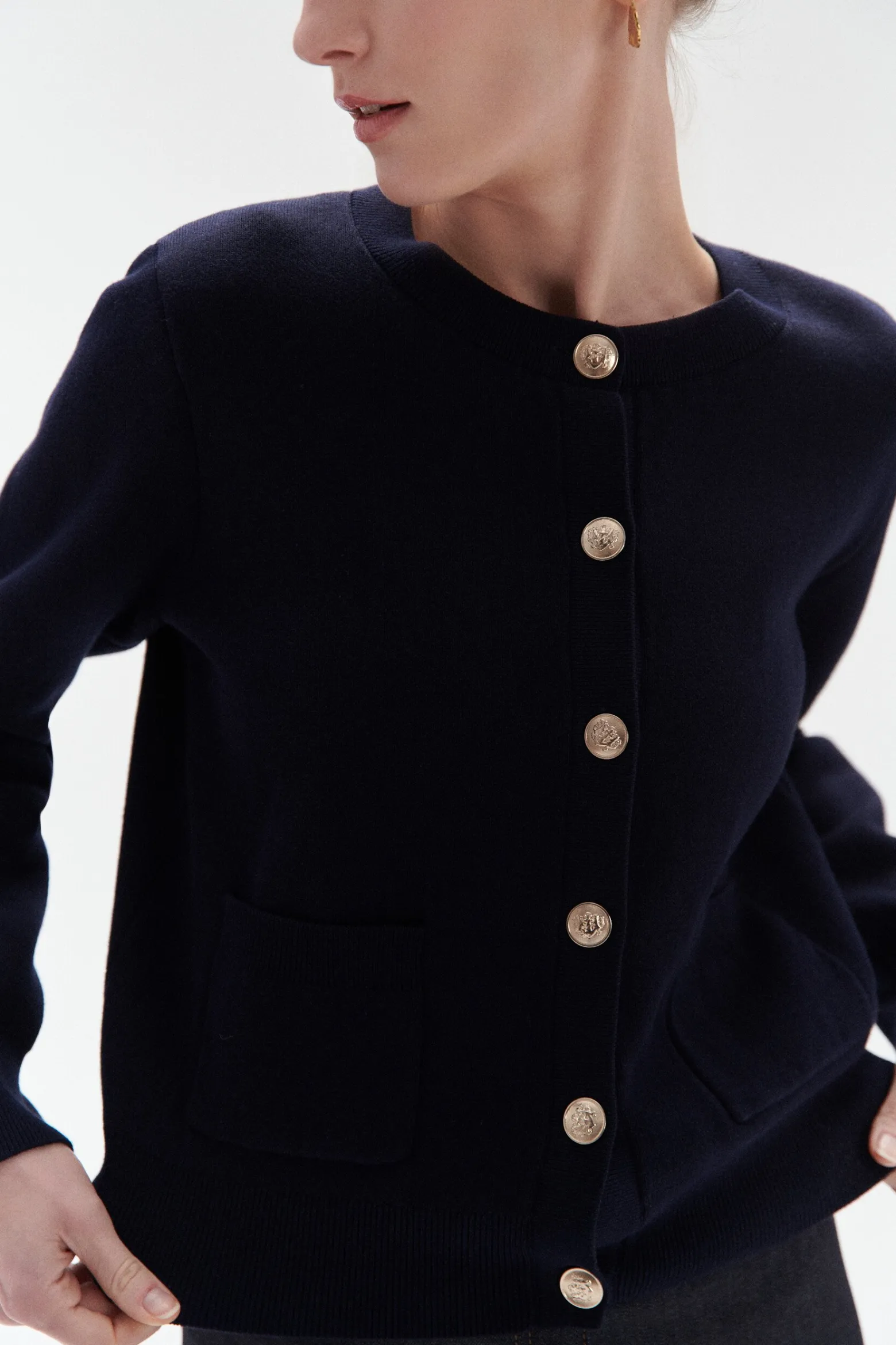 Gilet Nicolas A Boutons Blason Femme*CAROLL Sale