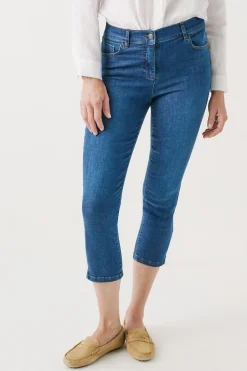 Jean Pantacourt Caleb B Denim Stone Femme*CAROLL New