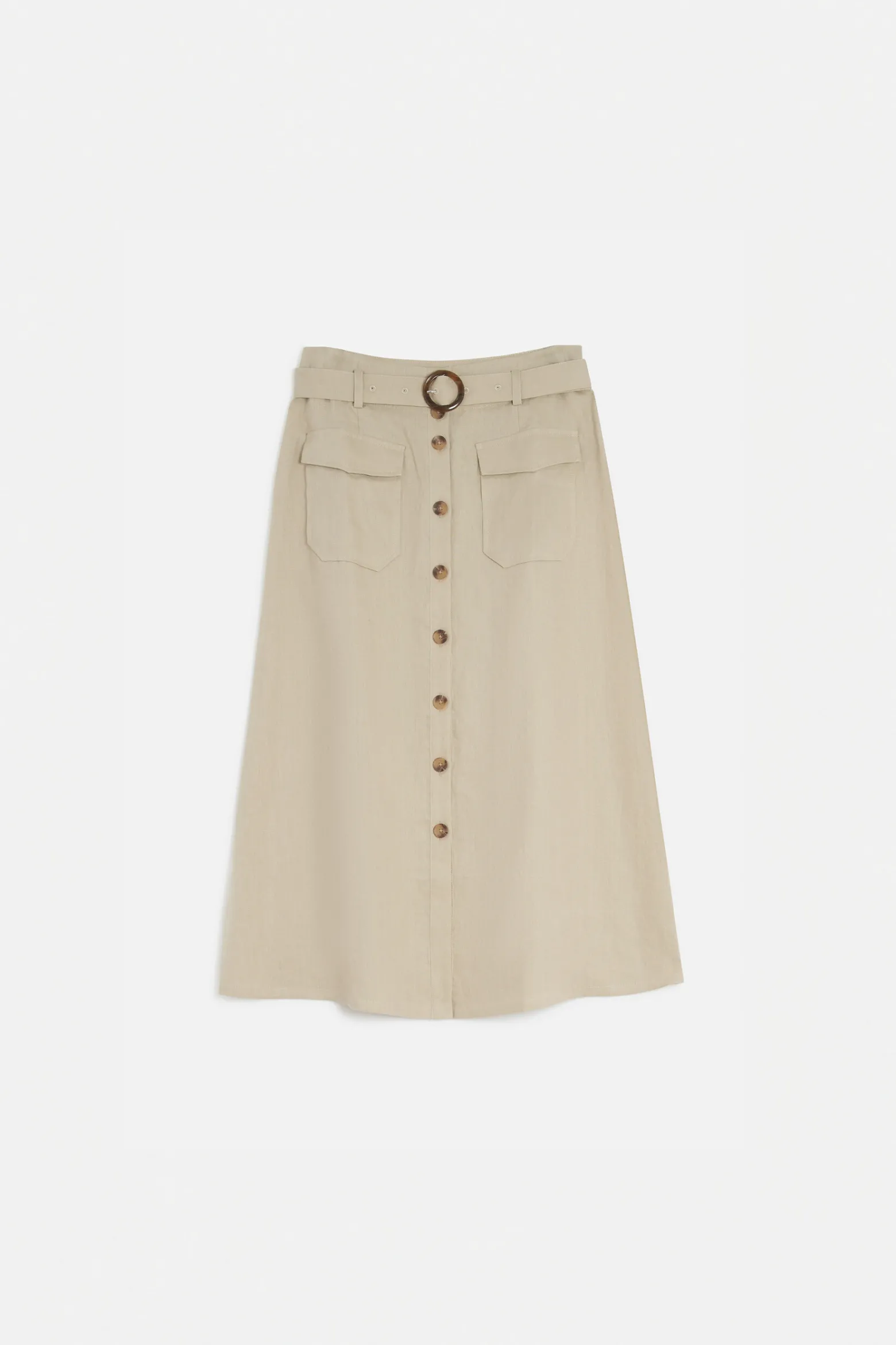 Jupe Agnes 100% Lin Femme*CAROLL Online