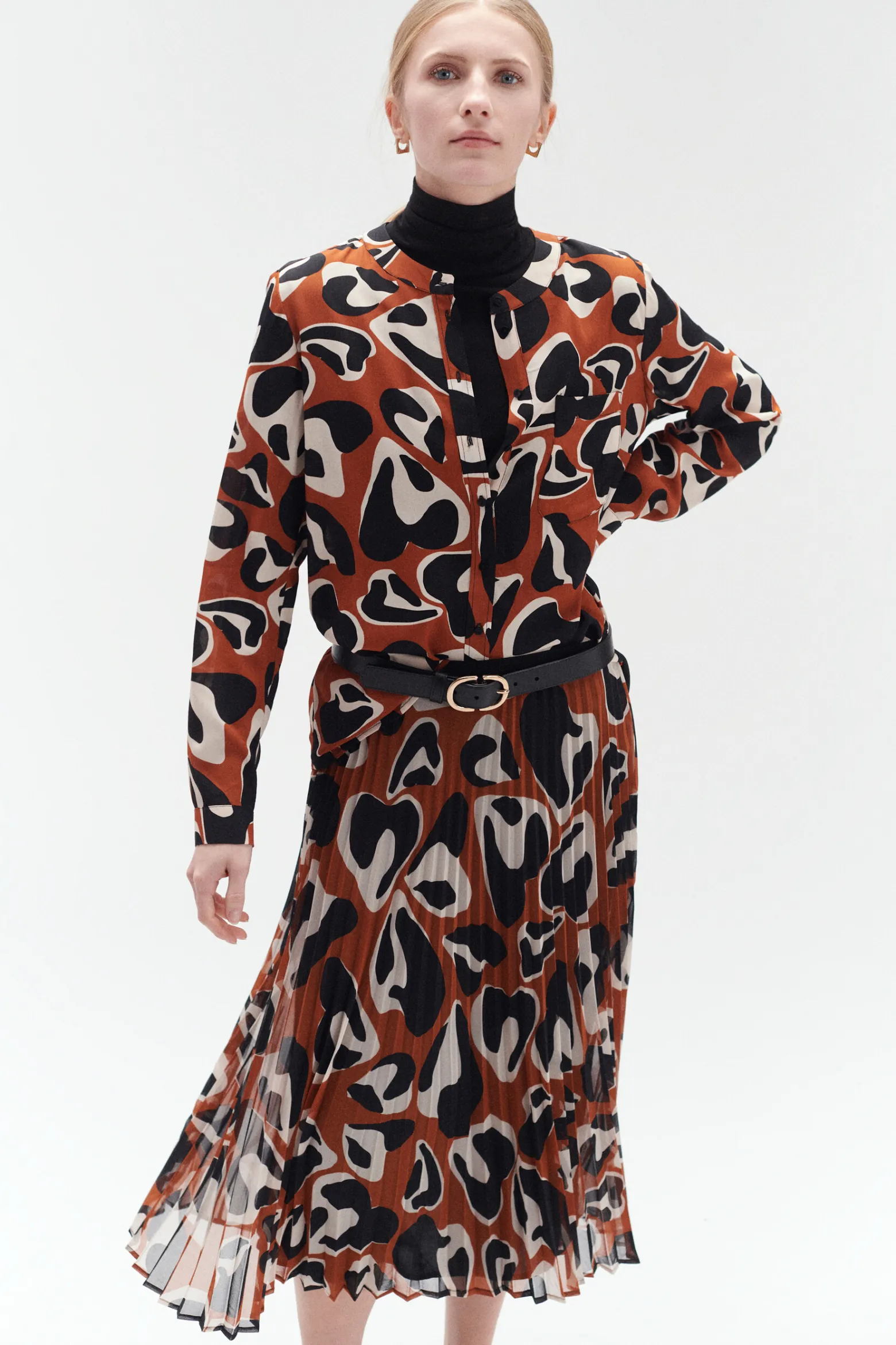 Jupe Amelia Plissee Femme*CAROLL Clearance