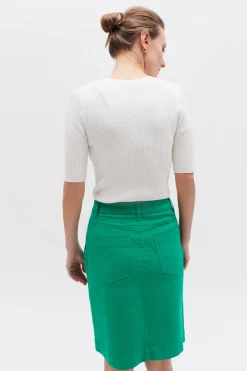 Jupe Lazuna B Vert Emeraude Femme*CAROLL Sale