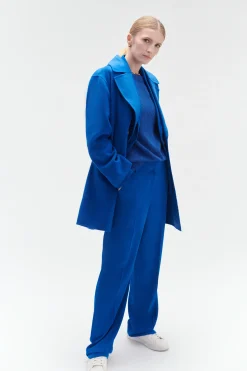 Manteau William Bleu Electrique Femme*CAROLL Online