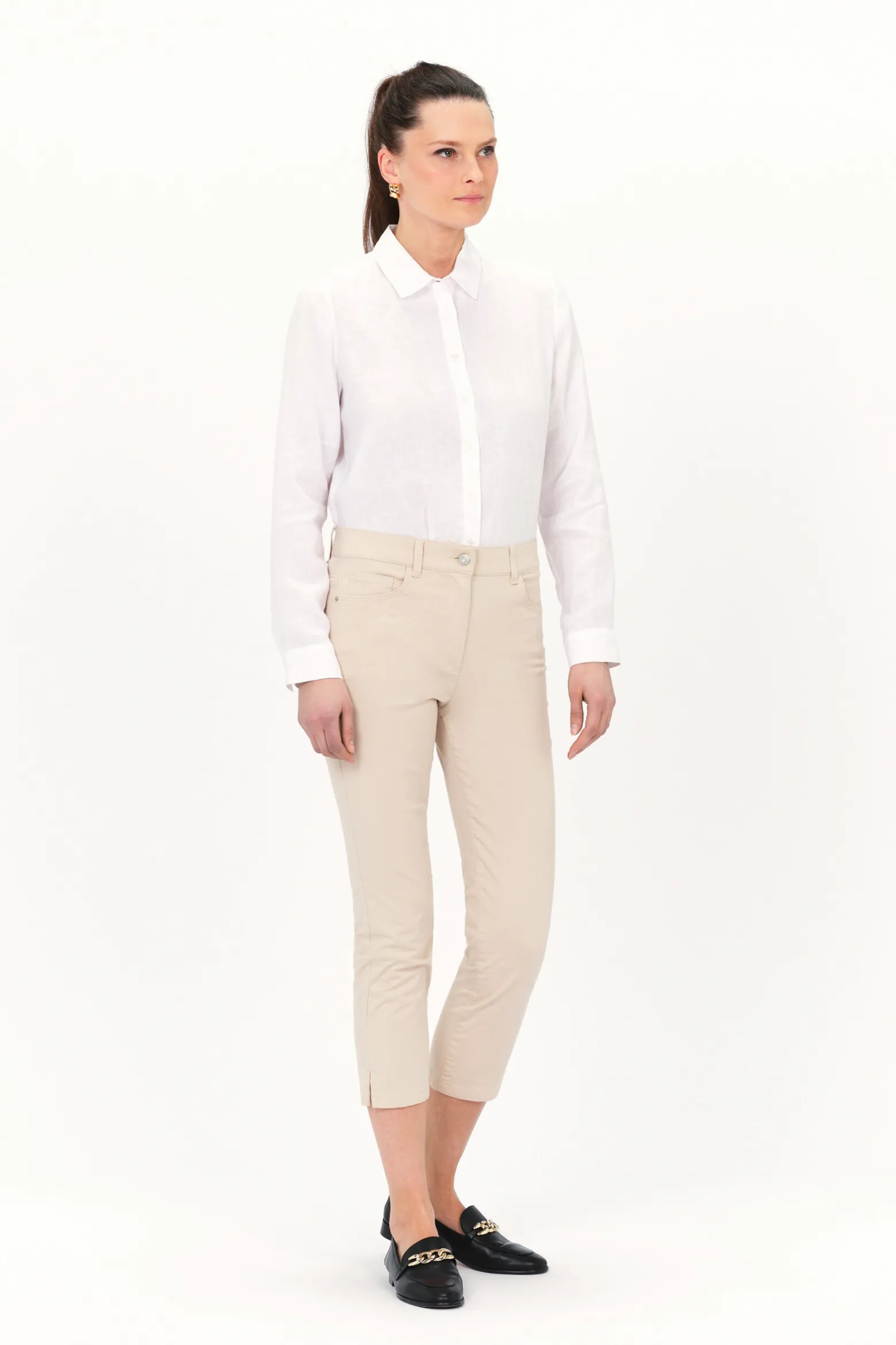 Pantacourt Mason Beige Femme*CAROLL Shop