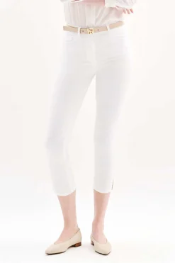 Pantacourt Mason Blanc Femme*CAROLL Sale