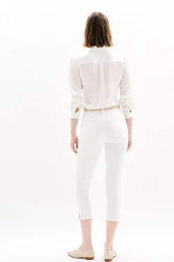 Pantacourt Mason Blanc Femme*CAROLL Sale