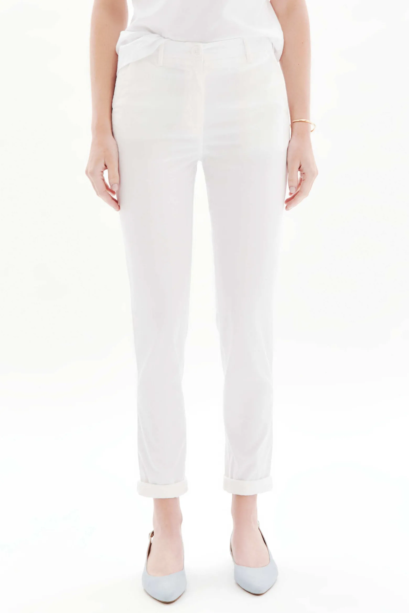 Pantalon Adelmo Blanc Femme*CAROLL Flash Sale