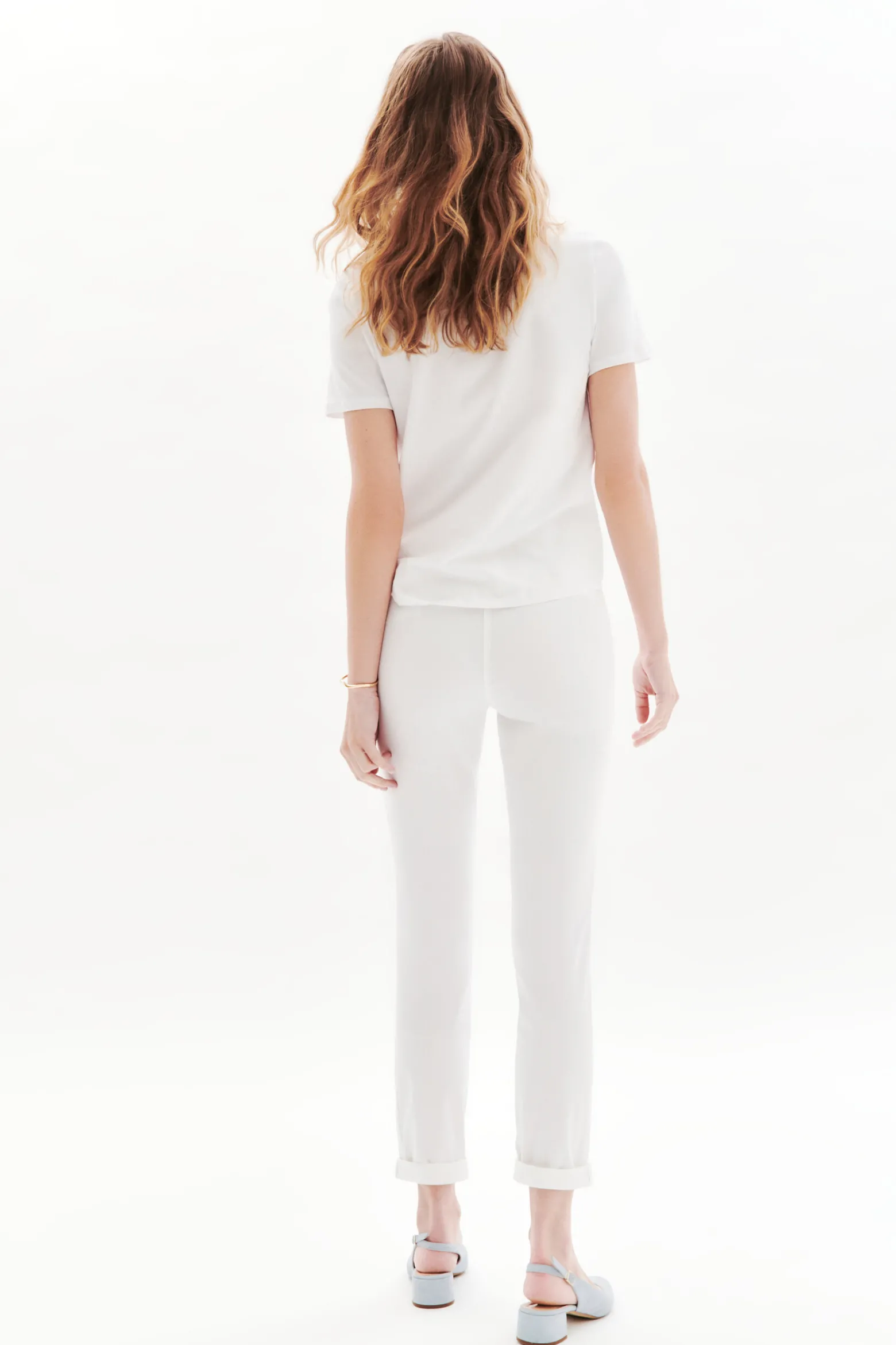 Pantalon Adelmo Blanc Femme*CAROLL Flash Sale