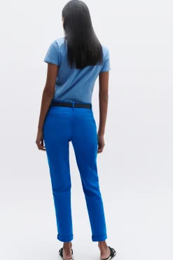 Pantalon Adelmo Bleu Electrique Femme*CAROLL Online