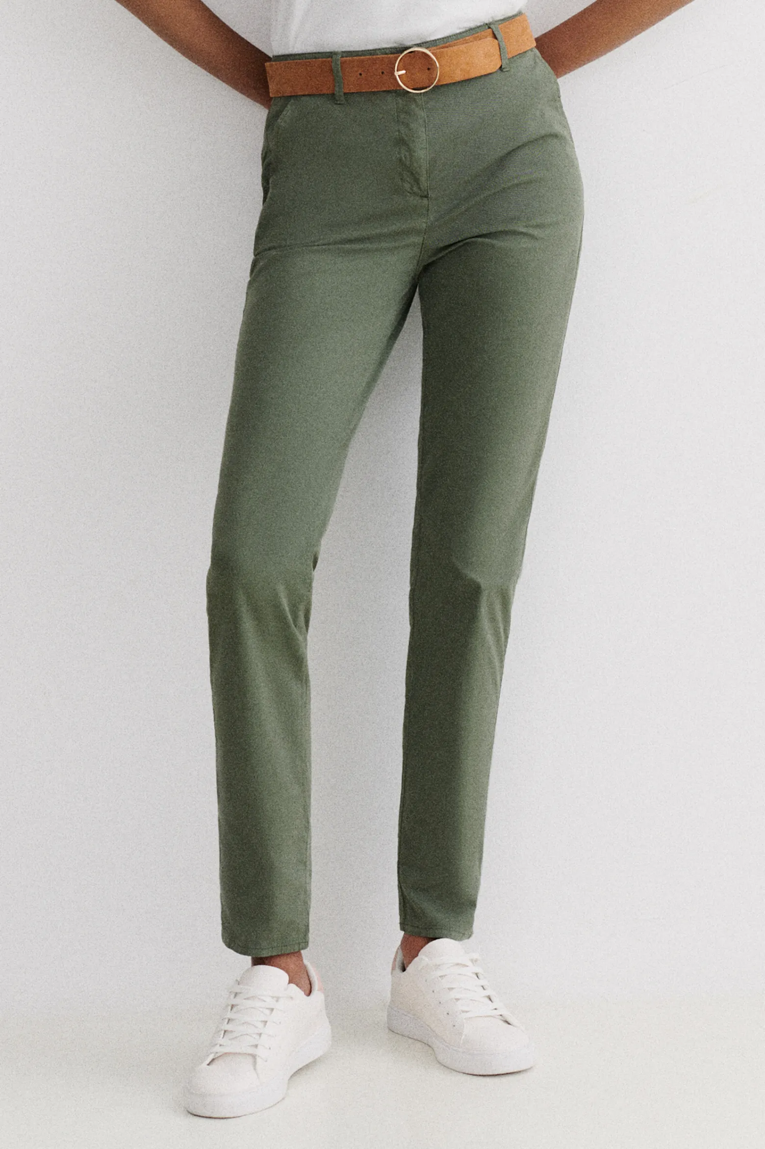 Pantalon Adelmo Vert Kaki Femme*CAROLL Clearance