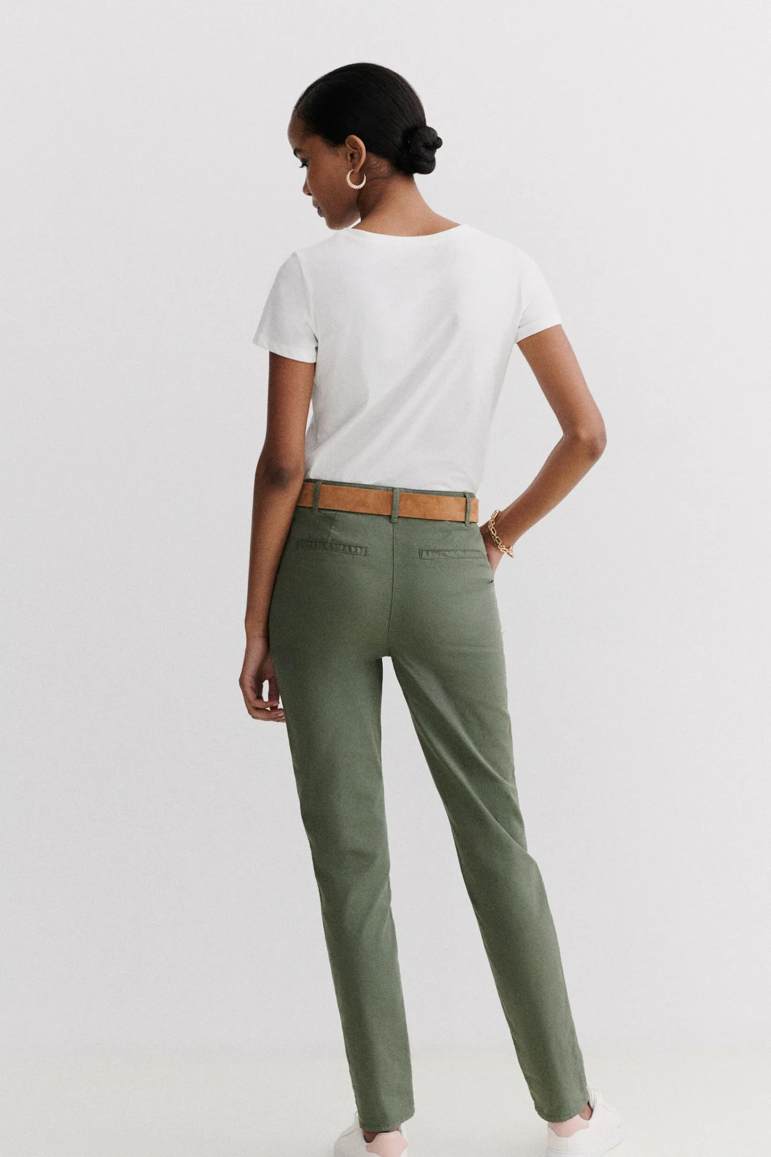 Pantalon Adelmo Vert Kaki Femme*CAROLL Clearance