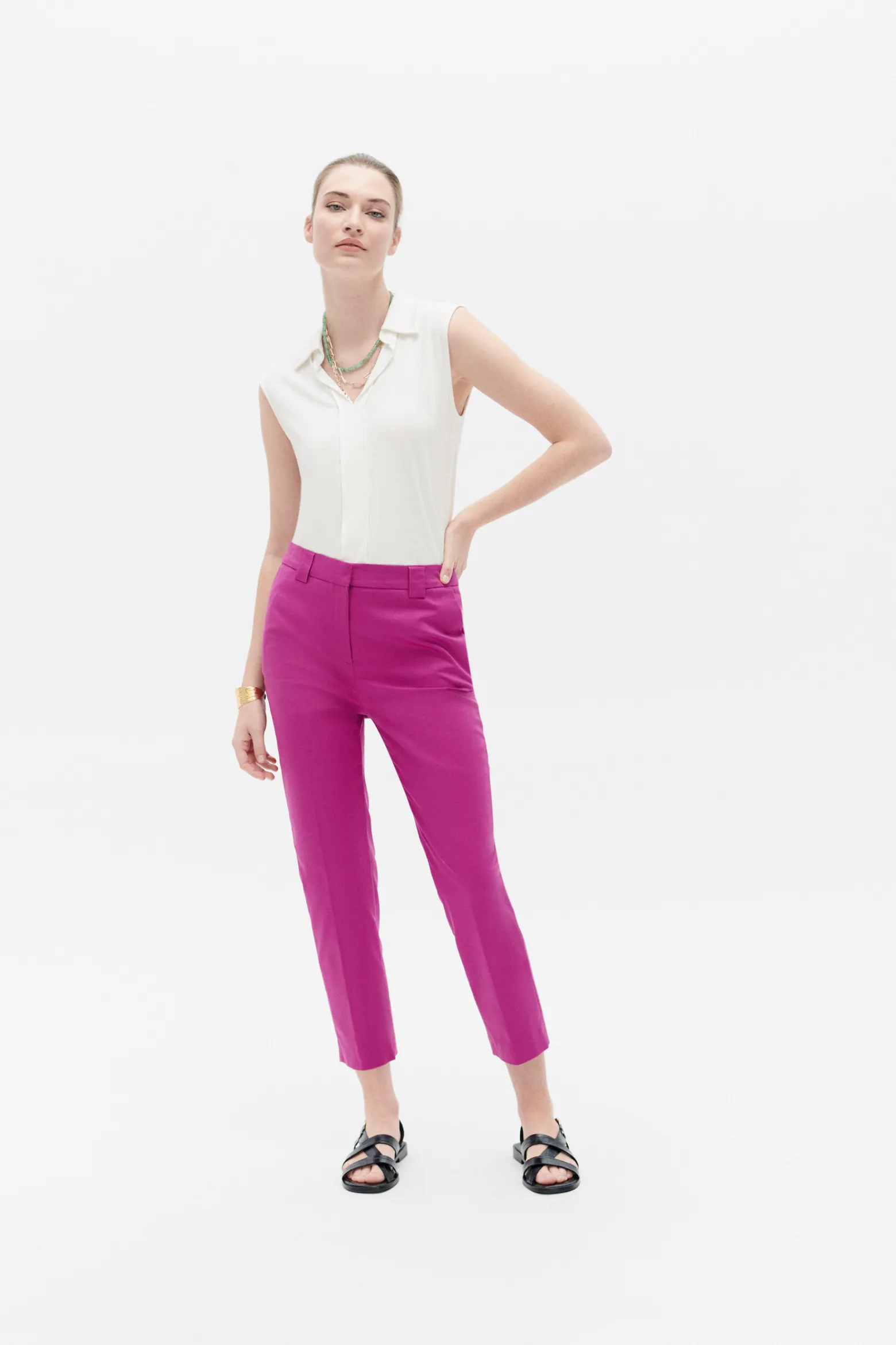 Pantalon Bobby Violet Femme*CAROLL Hot