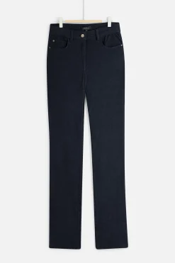 Pantalon Chicago Velours Bleu Marine Femme*CAROLL Fashion