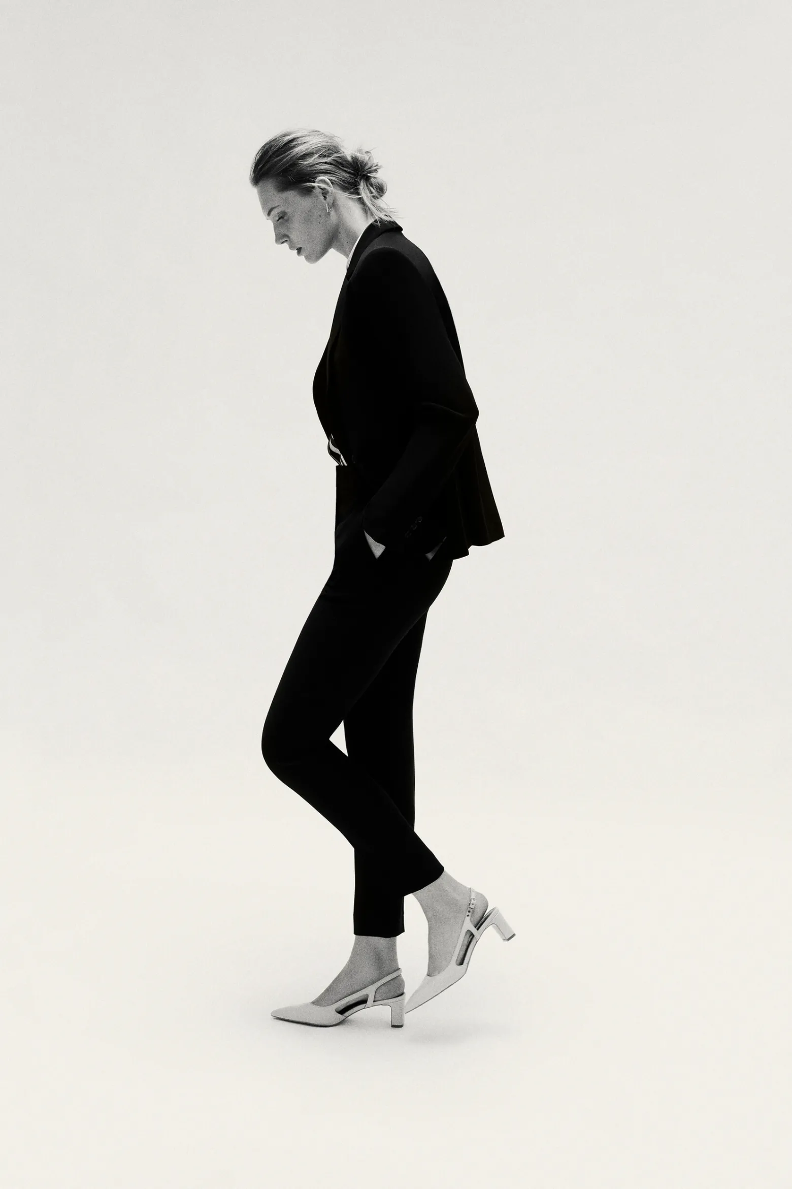Pantalon Gautier Bleu Marine Femme*CAROLL Sale