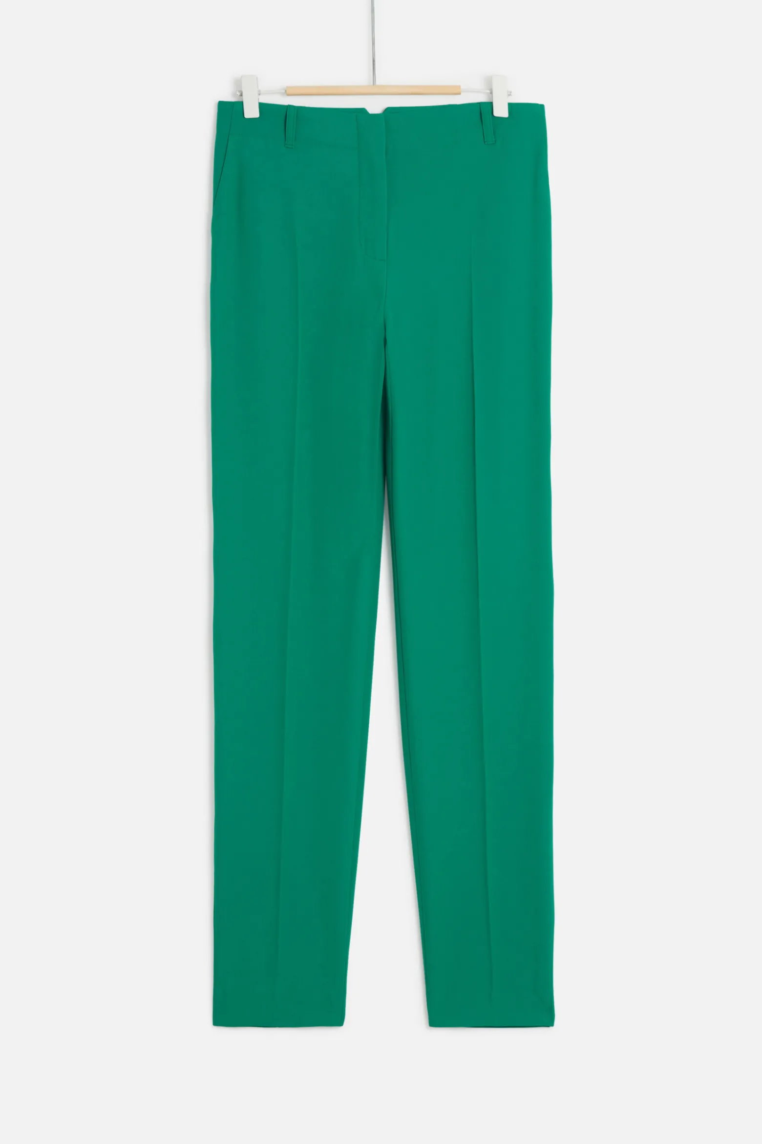 Pantalon Gautier Vert Emeraude Femme*CAROLL Best Sale