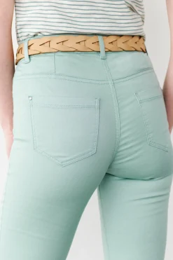 Pantalon Mason Vert Clair Femme*CAROLL Sale