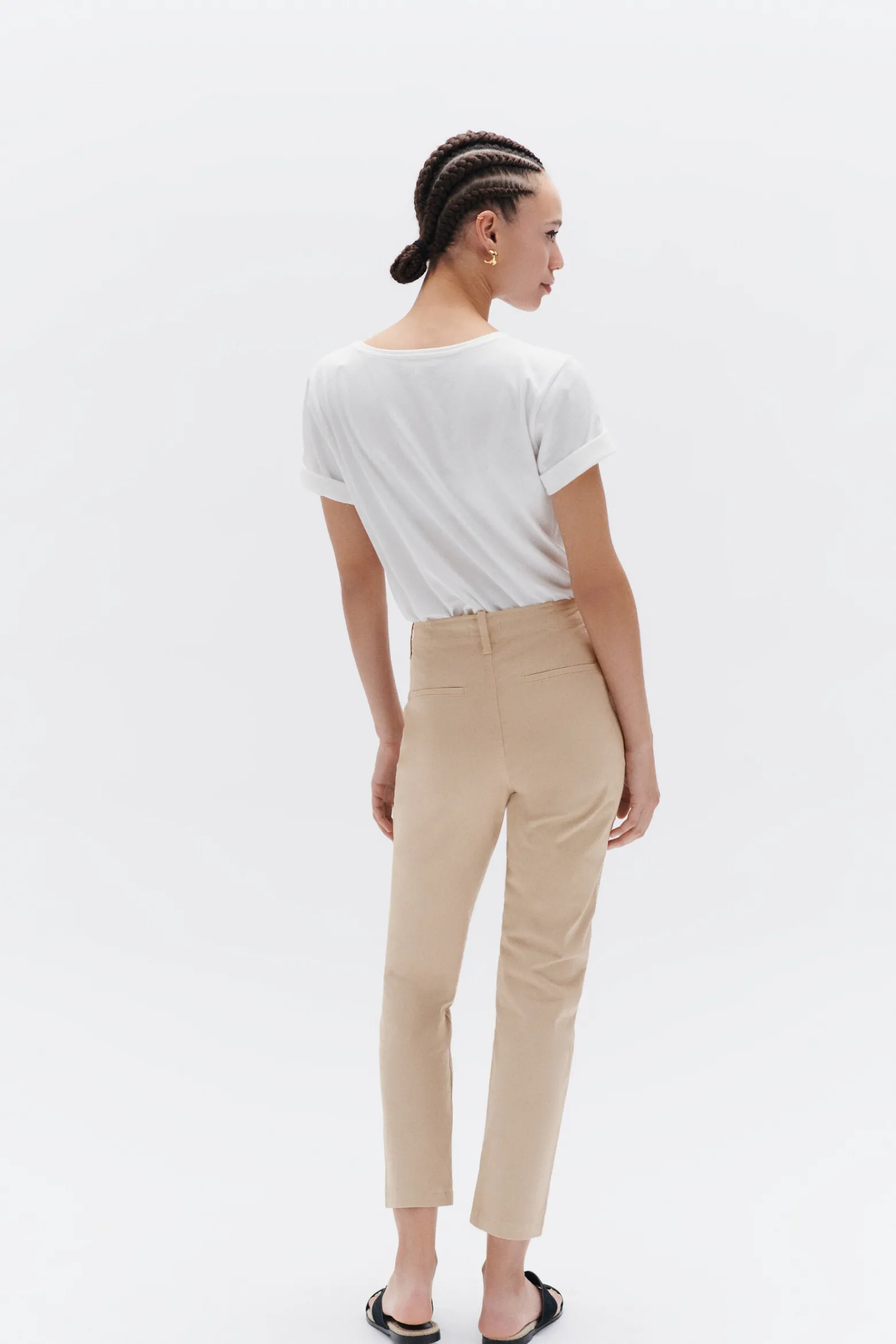 Pantalon Melody Taupe Femme*CAROLL Store