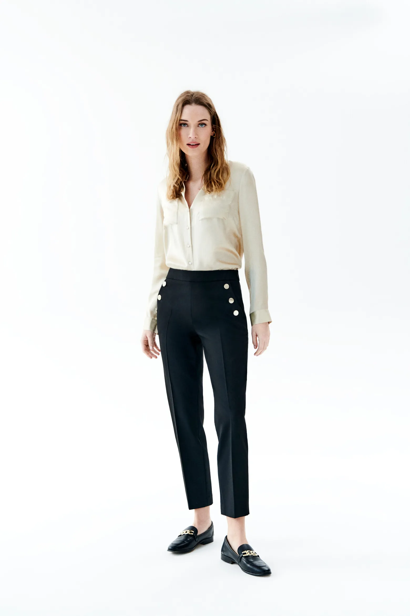Pantalon Octavian Noir Femme*CAROLL Cheap