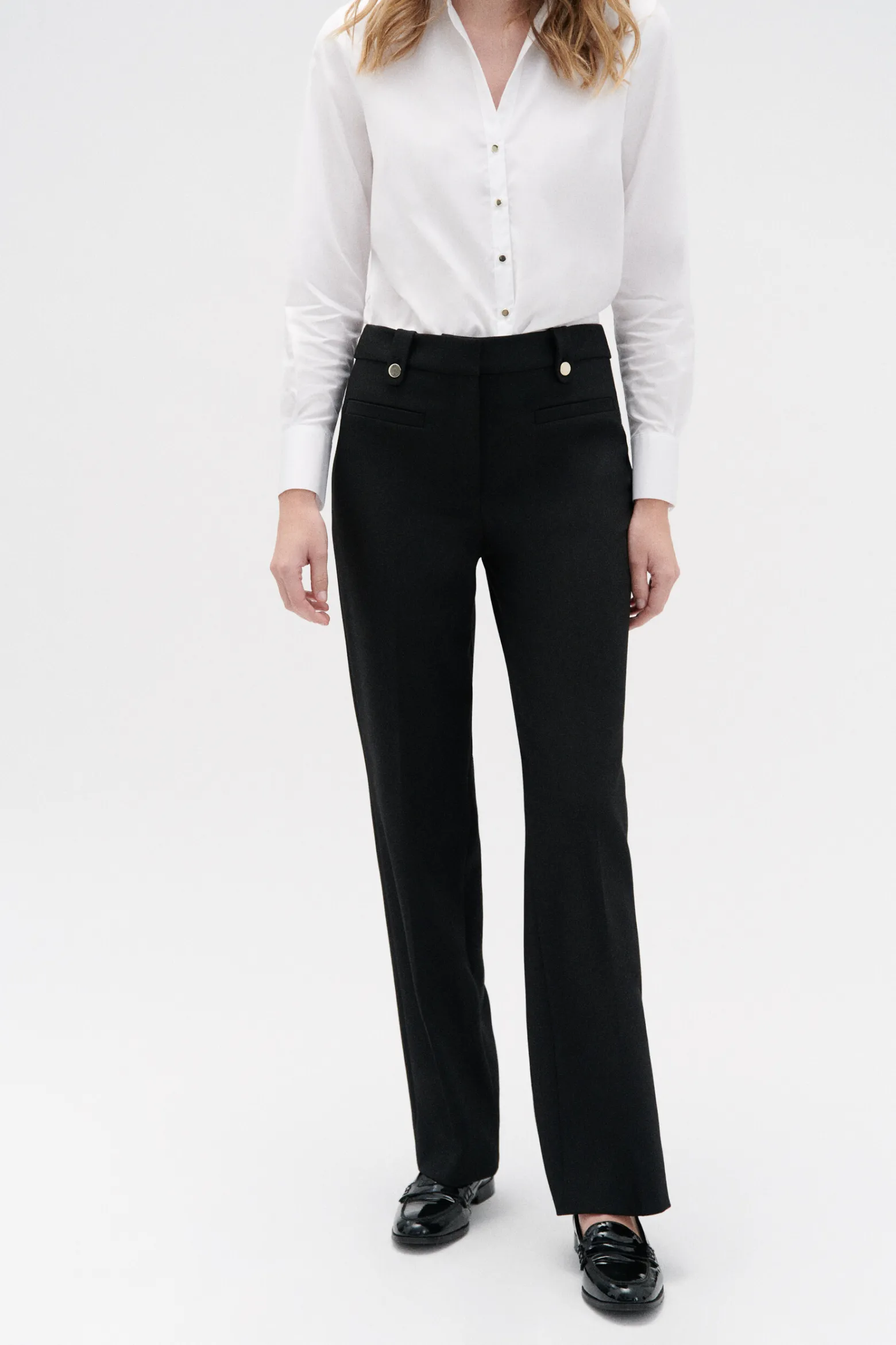 Pantalon Octavio Droit Femme*CAROLL Best Sale