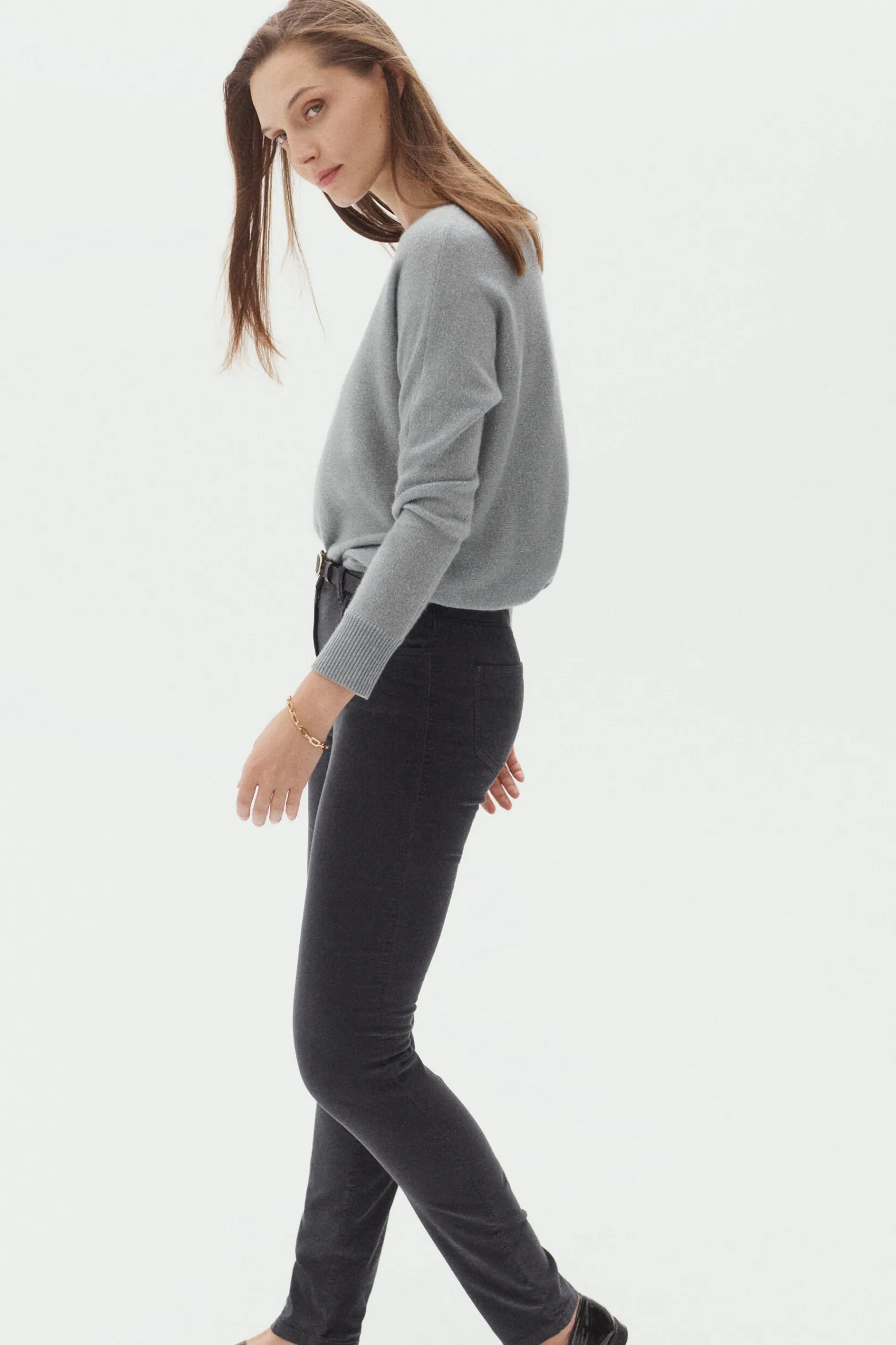 Pantalon Sylvano Gris Fonce Femme*CAROLL Best
