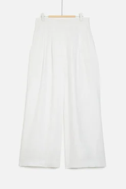 Pantalon Valvano Jupe-Culotte 100% Lin Femme*CAROLL Outlet