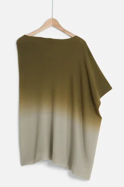 Poncho Baltidye Vert Kaki Femme*CAROLL Flash Sale