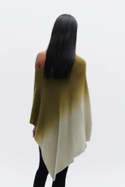 Poncho Baltidye Vert Kaki Femme*CAROLL Flash Sale