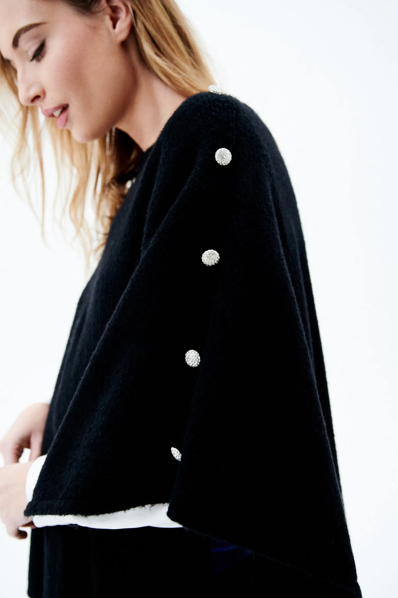 Poncho Lisa Bijoux Femme*CAROLL Fashion